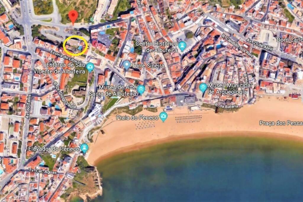 Apartamento Rosa Beach Old Town Albufeira Luaran gambar